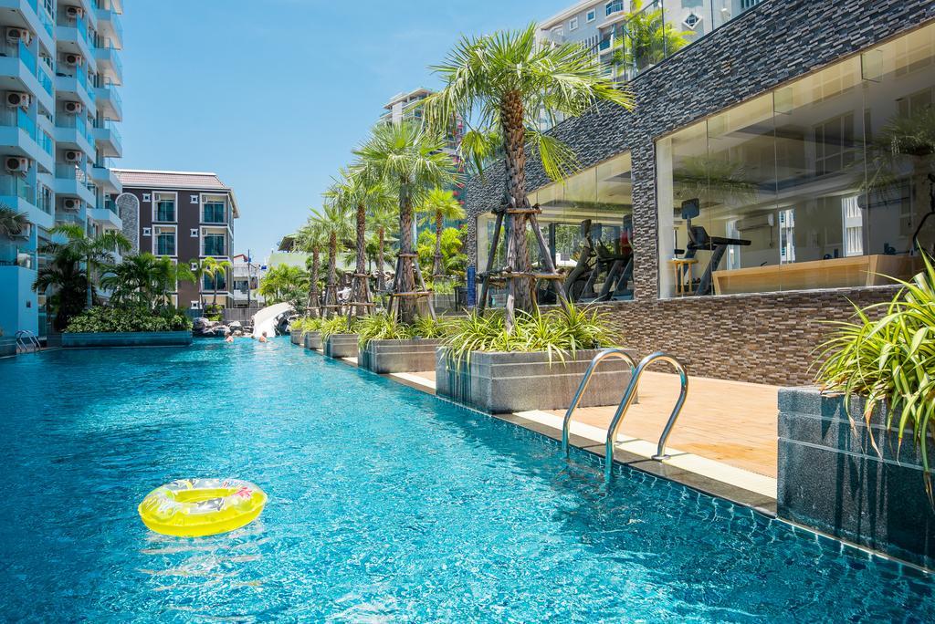 The Cliff Residence Condo Pattaya Exterior foto